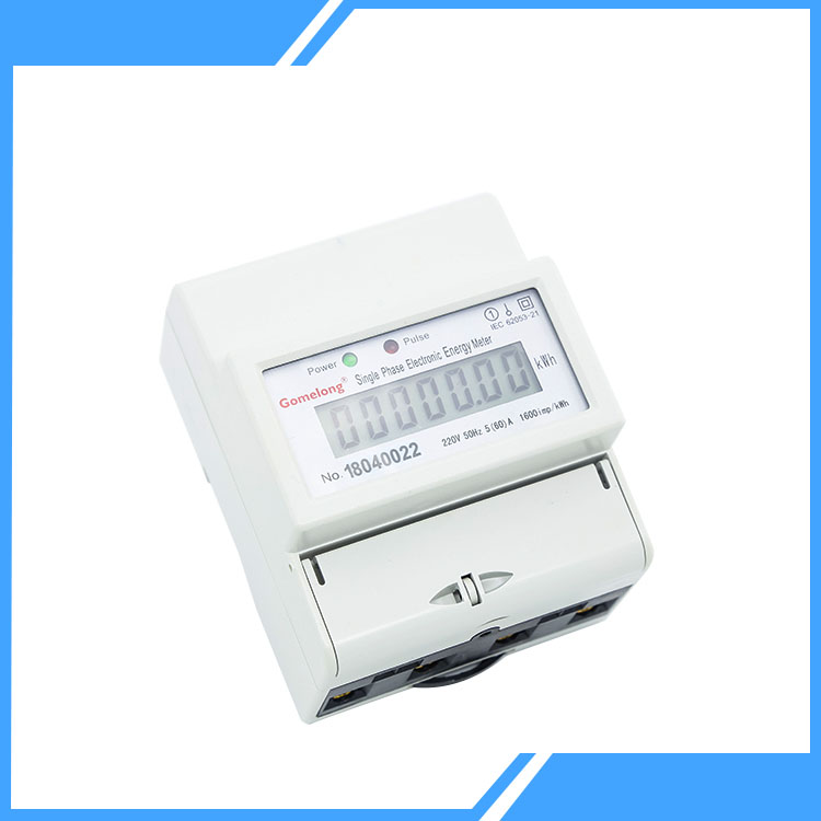 Szyna din 4P w obudowie Kwh Energy Meter 380v